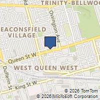 Map Toronto, ON M6J1H7, Canada