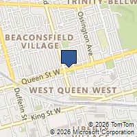 Map Toronto, ON M6J1H8, Canada