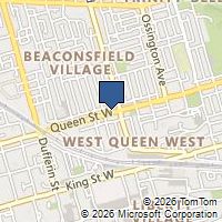 Map Toronto, ON M6J1H9, Canada