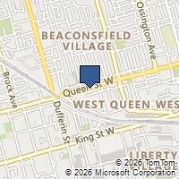 Map Toronto, ON M6J1J4, Canada