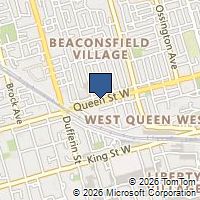 Map Toronto, ON M6J1J5, Canada