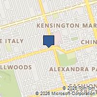 Map Toronto, ON M6J1T8, Canada