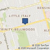 Map Toronto, ON M6J1W3, Canada