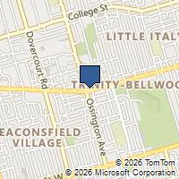 Map Toronto, ON M6J1X2, Canada