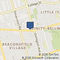 Map Toronto, ON M6J1X4, Canada