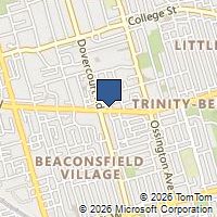 Map Toronto, ON M6J1X5, Canada