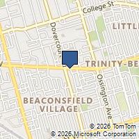 Map Toronto, ON M6J1X6, Canada