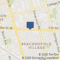 Map Toronto, ON M6J1Y3, Canada