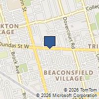 Map Toronto, ON M6J1Y4, Canada