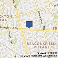 Map Toronto, ON M6J1Y5, Canada