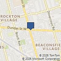 Map Toronto, ON M6J1Y8, Canada