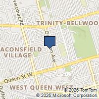 Map Toronto, ON M6J2Z4, Canada