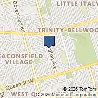 Map Toronto, ON M6J2Z5, Canada