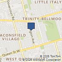 Map Toronto, ON M6J2Z6, Canada