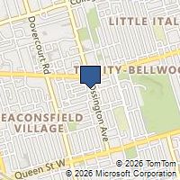 Map Toronto, ON M6J2Z7, Canada