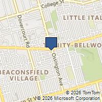 Map Toronto, ON M6J2Z9, Canada