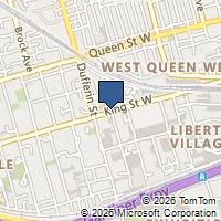 Map Toronto, ON M6K1E6, Canada