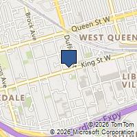 Map Toronto, ON M6K1G4, Canada