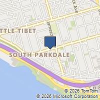 Map Toronto, ON M6K1H9, Canada