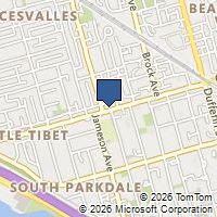 Map Toronto, ON M6K1M2, Canada