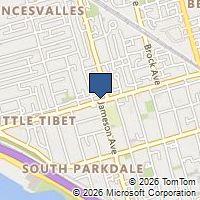 Map Toronto, ON M6K1M4, Canada