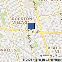 Map Toronto, ON M6K1T8, Canada