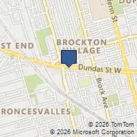 Map Toronto, ON M6K1V4, Canada