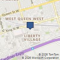 Map Toronto, ON M6K3N7, Canada