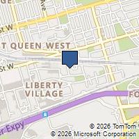 Map Toronto, ON M6K3S2, Canada