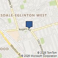 Map Toronto, ON M6M1B3, Canada