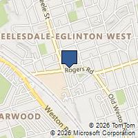 Map Toronto, ON M6M1B6, Canada