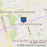 Map Toronto, ON M6M1T8, Canada