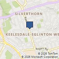 Map Toronto, ON M6M3W9, Canada