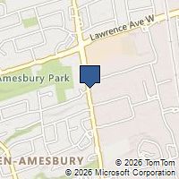 Map Toronto, ON M6M4A1, Canada