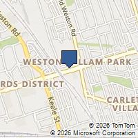 Map Toronto, ON M6N1J8, Canada