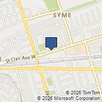 Map Toronto, ON M6N1L8, Canada