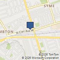 Map Toronto, ON M6N1M1, Canada