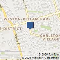 Map Toronto, ON M6N3A4, Canada