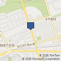 Map Toronto, ON M6N4A9, Canada