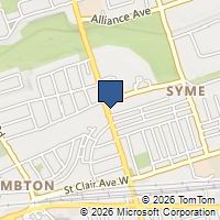 Map Toronto, ON M6N4B3, Canada
