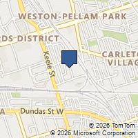 Map Toronto, ON M6N5B3, Canada