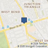 Map Toronto, ON M6P1A4, Canada