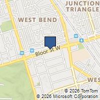 Map Toronto, ON M6P1A7, Canada