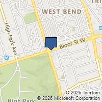 Map Toronto, ON M6P1B2, Canada