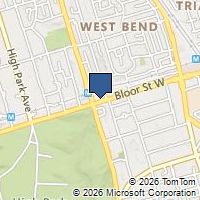 Map Toronto, ON M6P1B3, Canada