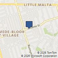 Map Toronto, ON M6P1S1, Canada