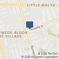 Map Toronto, ON M6P1S3, Canada