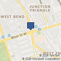 Map Toronto, ON M6P1W7, Canada