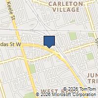 Map Toronto, ON M6P1Y2, Canada