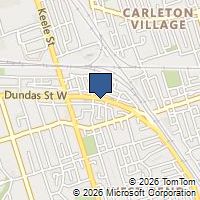 Map Toronto, ON M6P1Y4, Canada